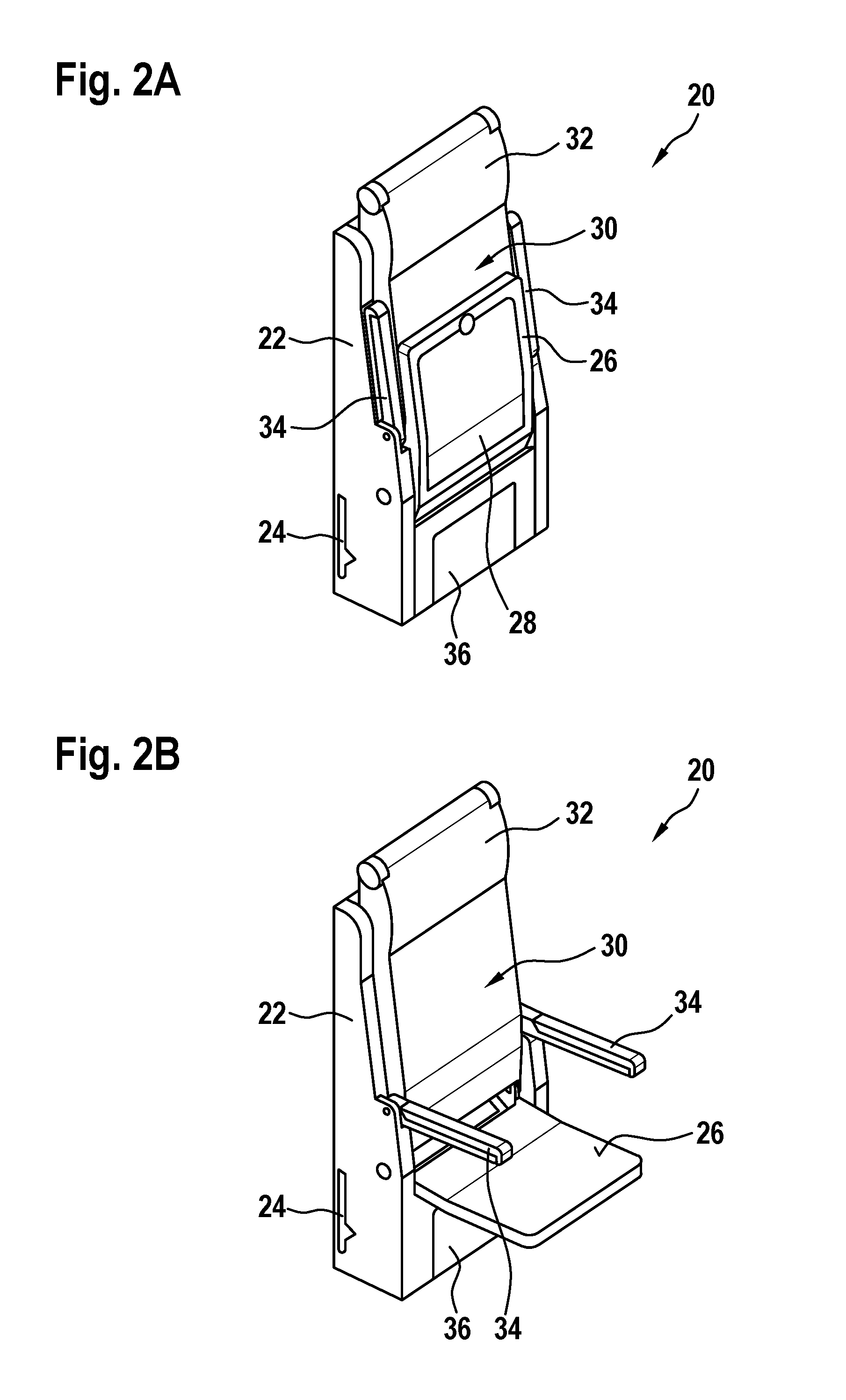 Aircraft Seat with Seating and Reclining Positions