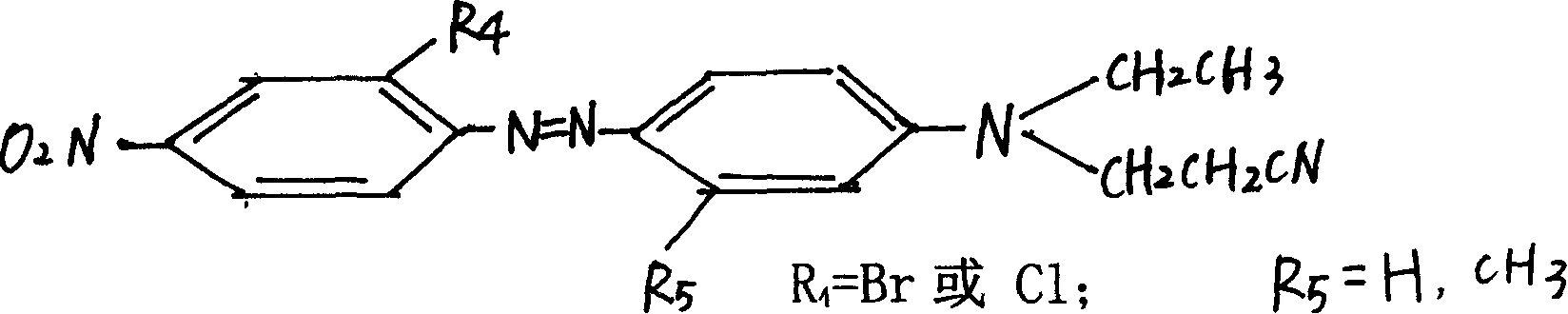 Composite environment-friendly disperse dye