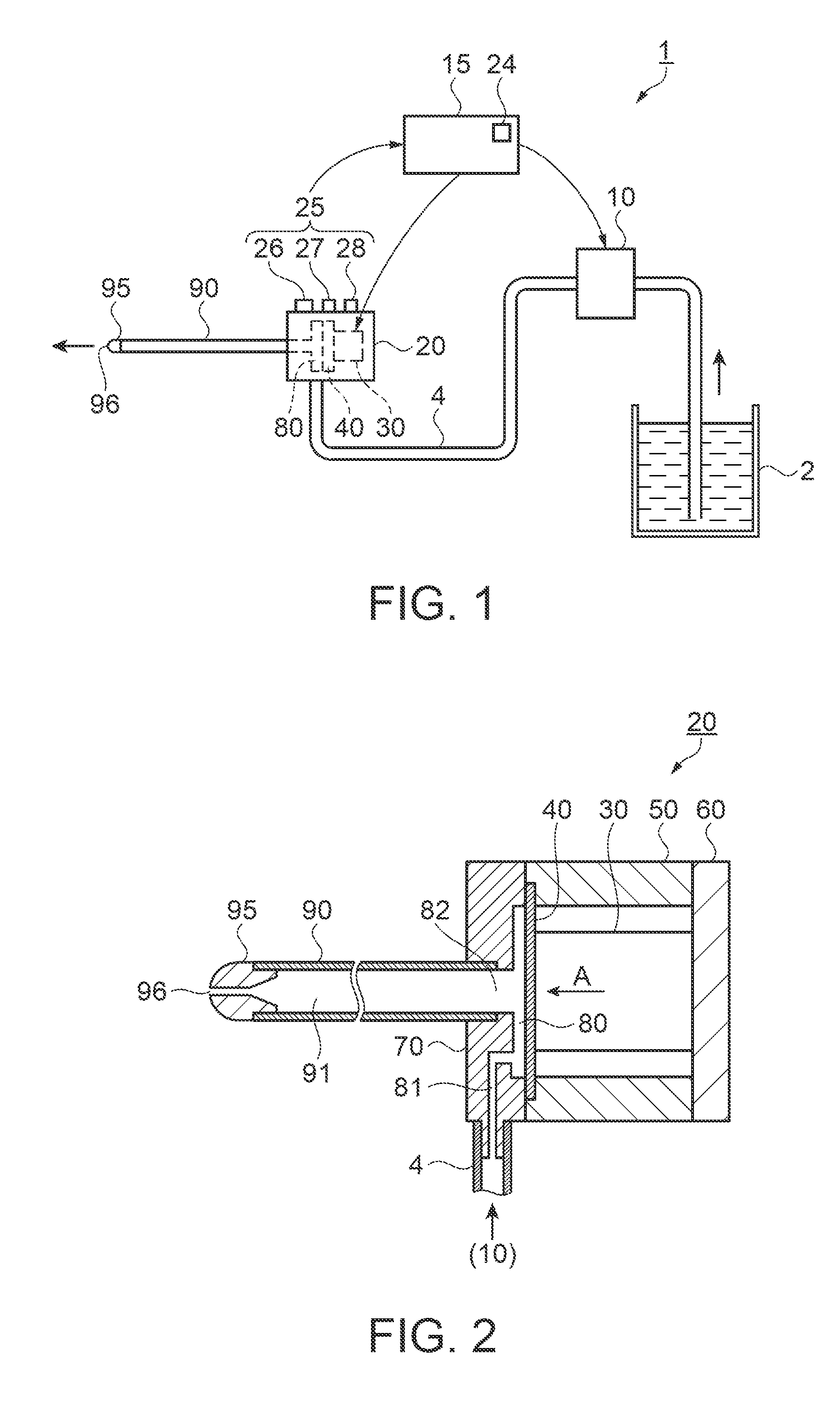 Fluid ejection device and method of controlling fluid ejection device