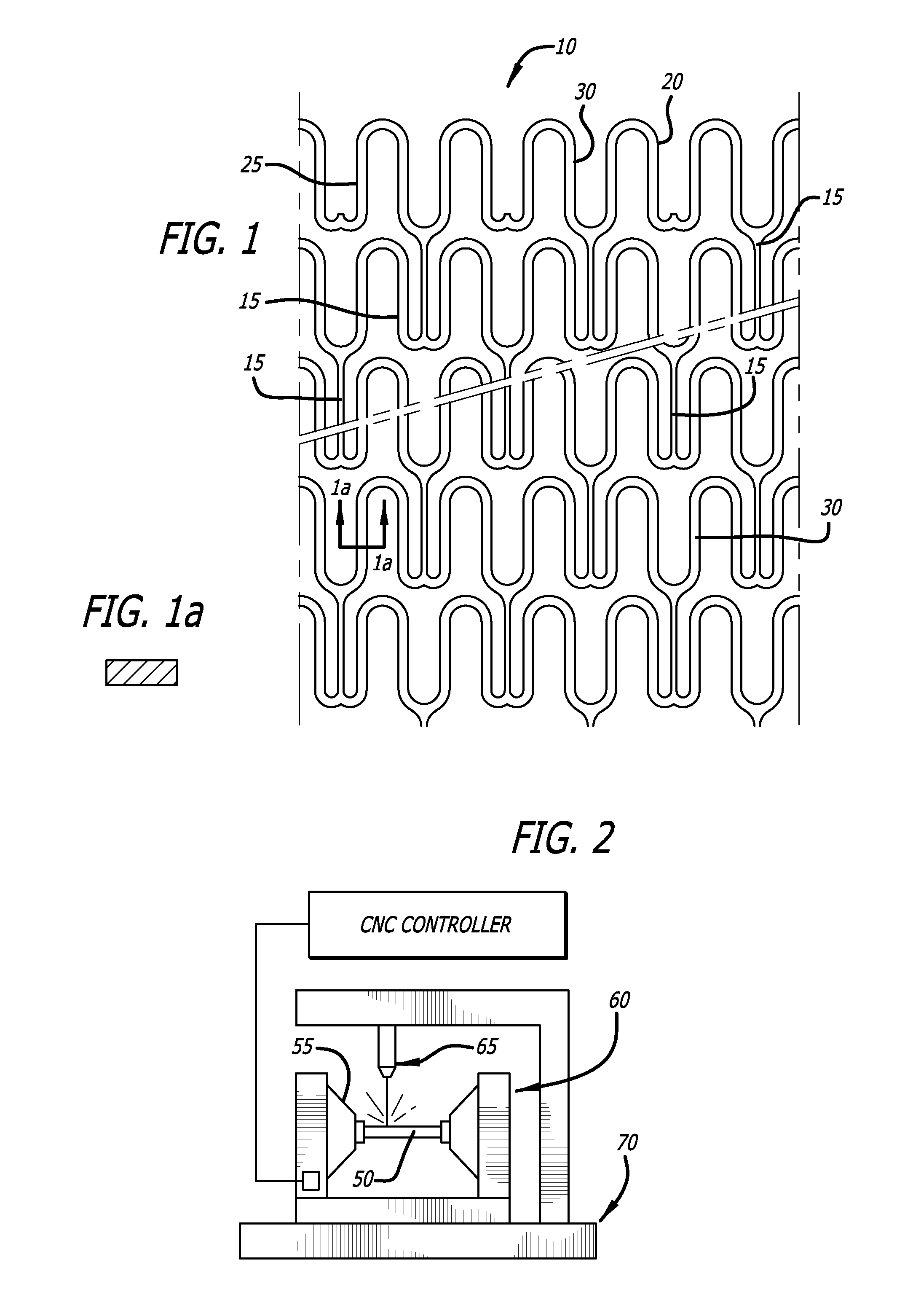 Multiple beam laser system for forming stents