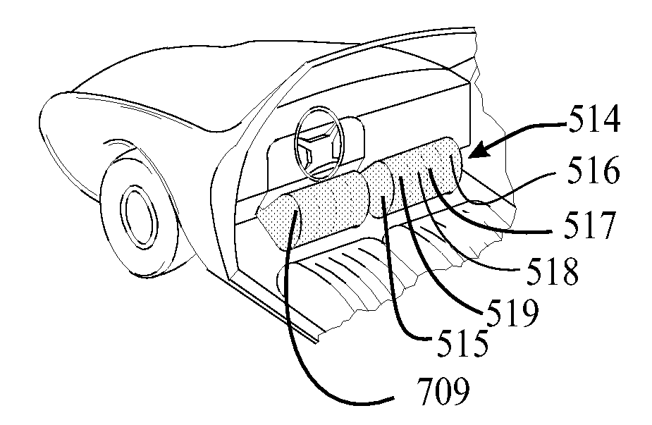 Knee Airbags Including Film