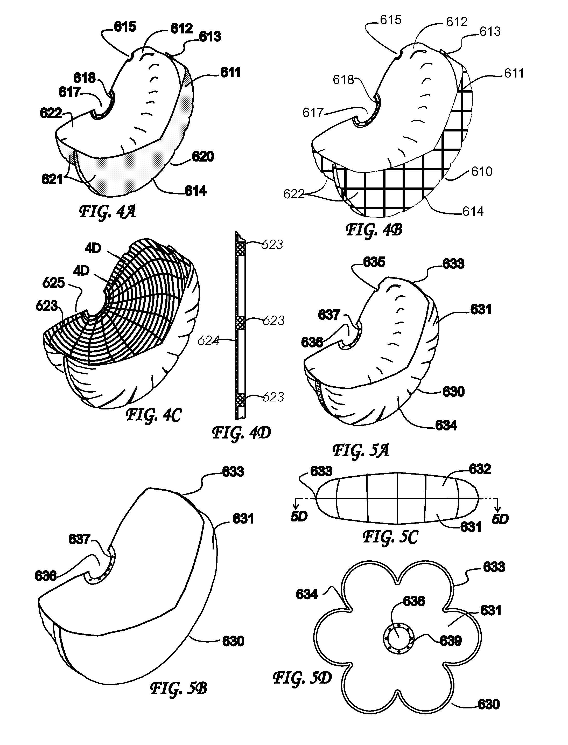 Knee Airbags Including Film