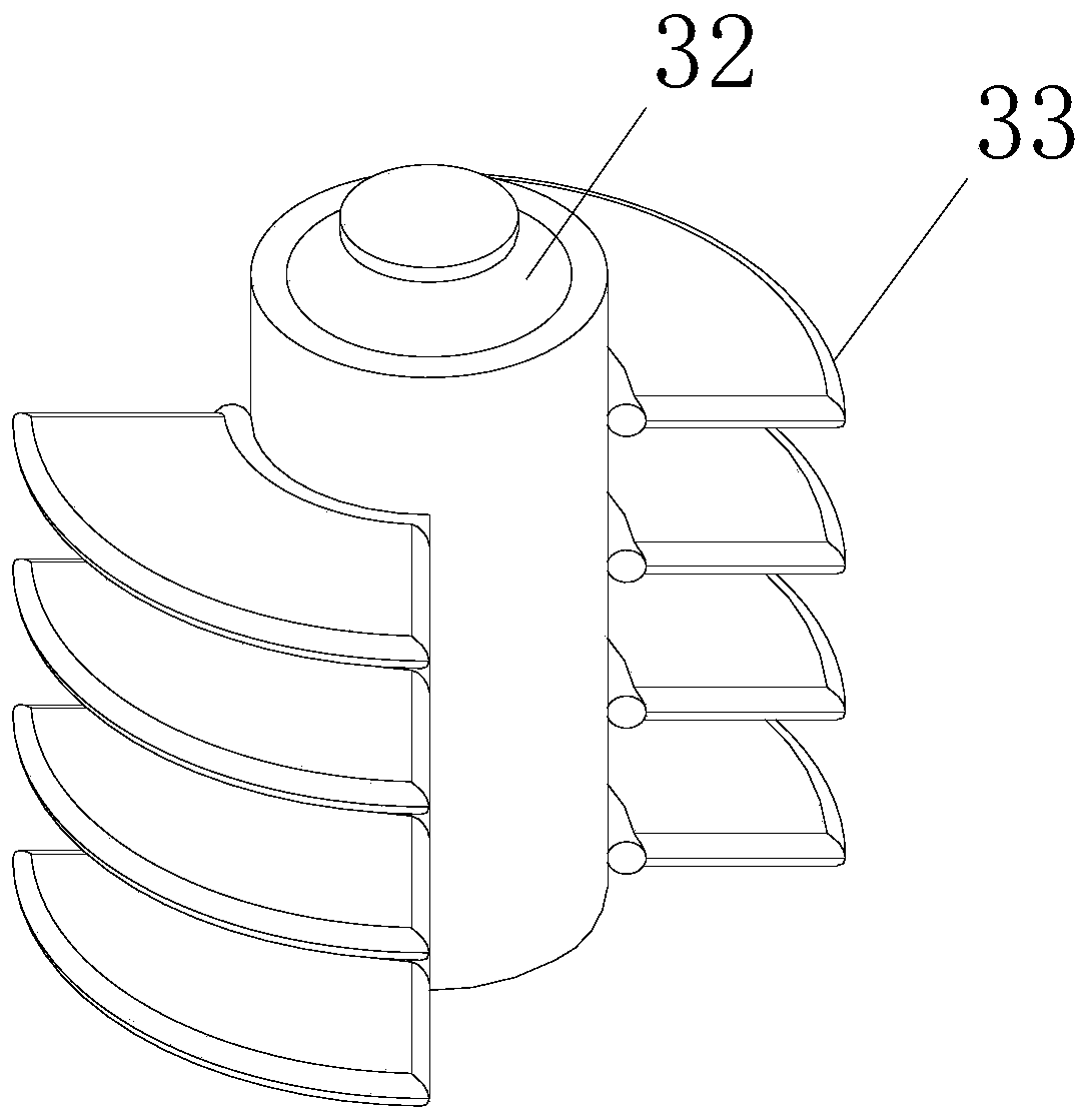 Hazardous waste sludge separation type treatment device