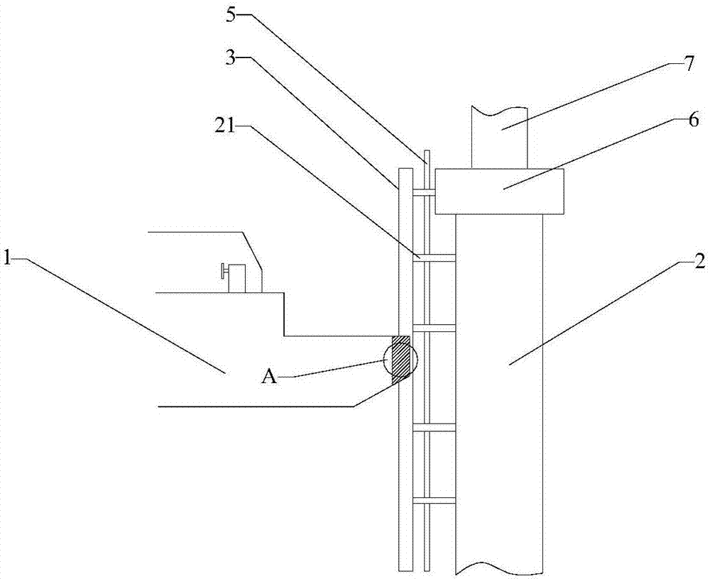 Berthing connector device