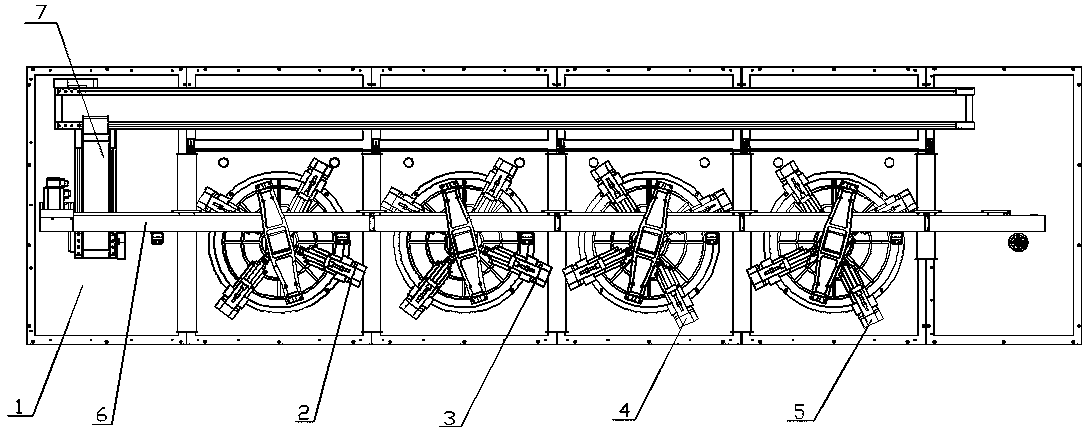 A special automatic production line for drilling oil pump rotor workpieces