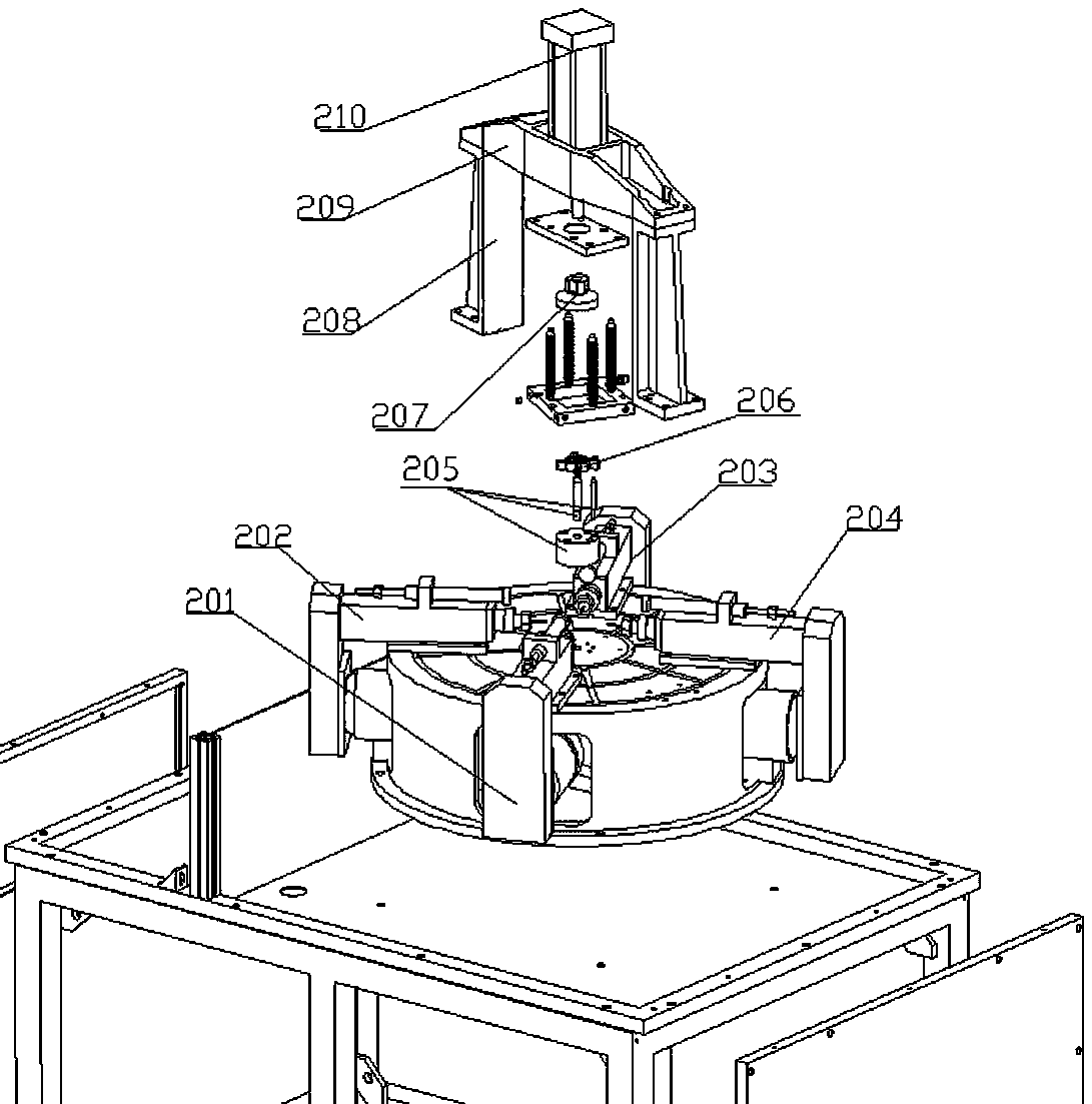 A special automatic production line for drilling oil pump rotor workpieces