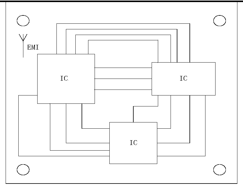 Method for estimating crosstalk magnitude, caused by electromagnetic interference of external transient state, of PCB microstrip transmission line