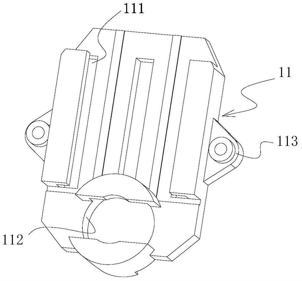 Automobile gear signal structural member and electronic gear shifter