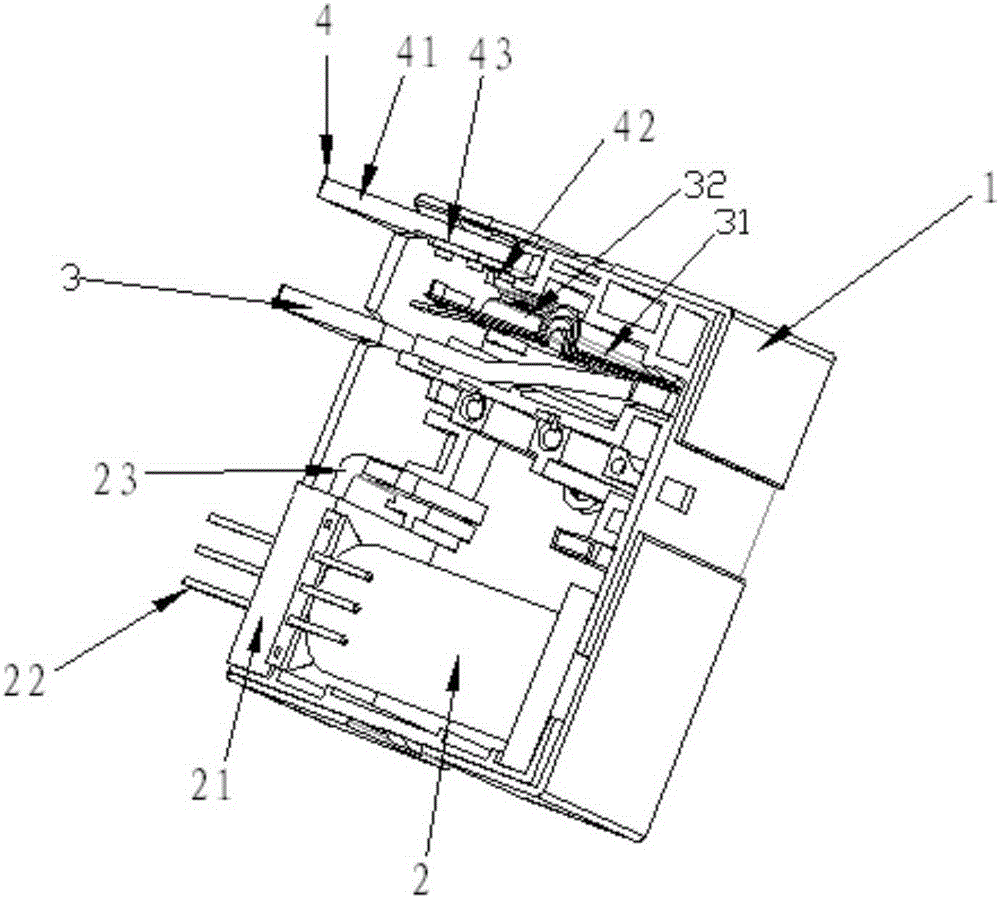 A Magnetic Latching Relay with Flexible Static Contacts