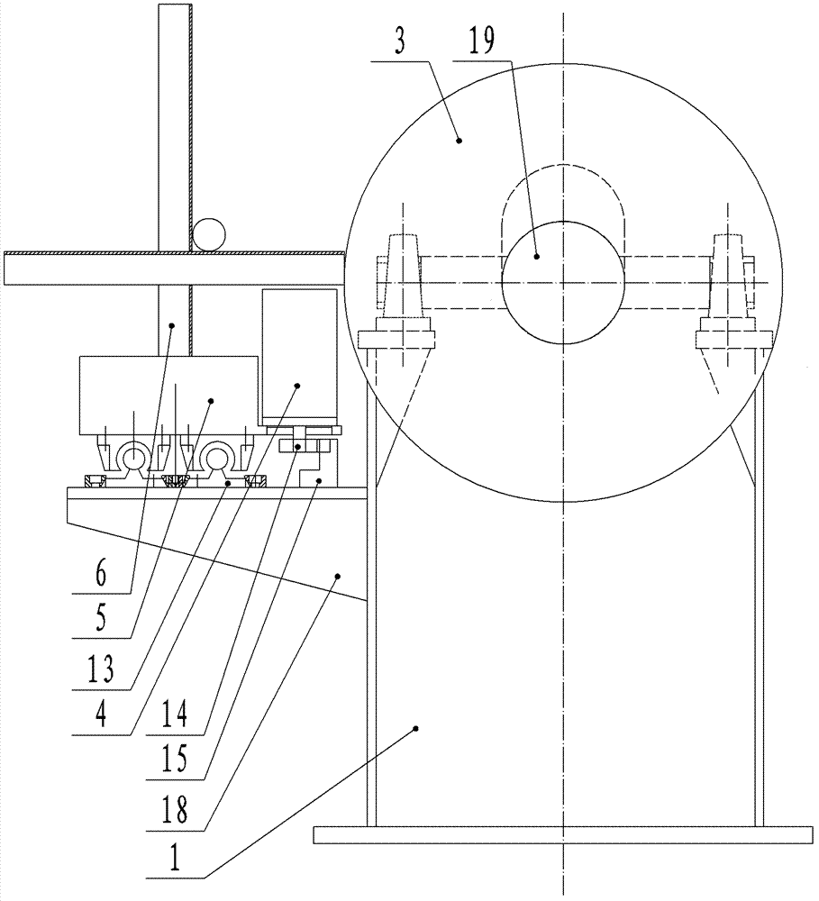 Multifunctional pipe connecting flange automatic welding and cutting machine