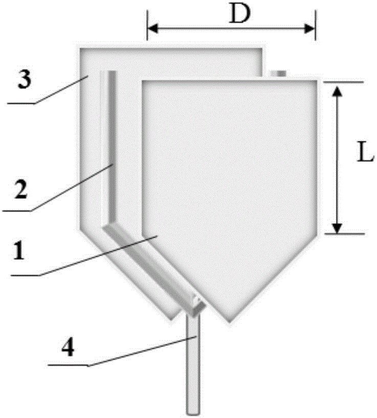 Efficient separating device based on chromatographic theory