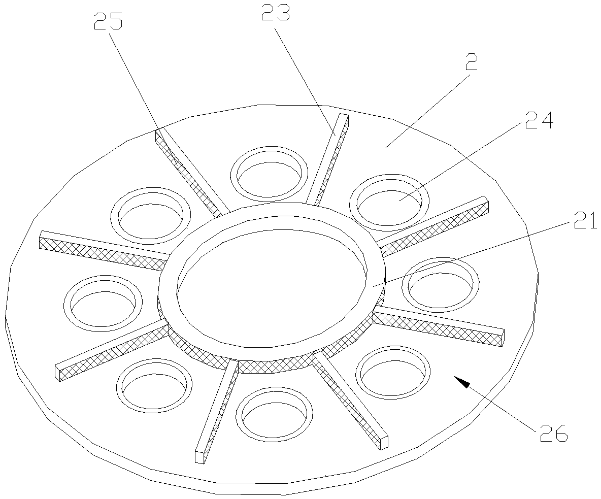 Aluminum alloy sectional material surface detecting and split charging mechanism