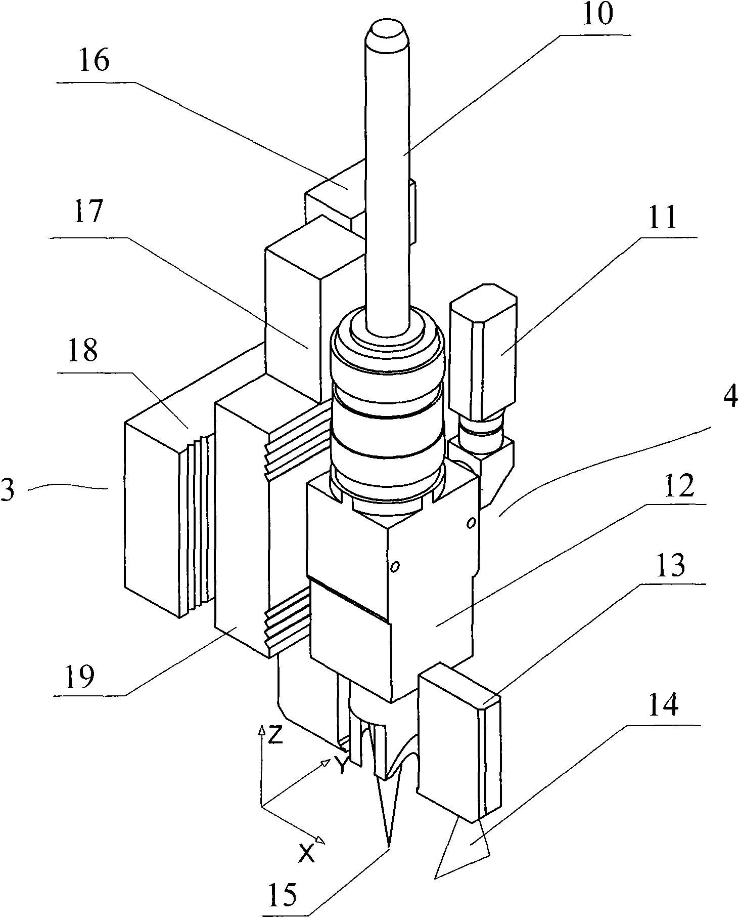 Device and method for making robot track given route at high accuracy