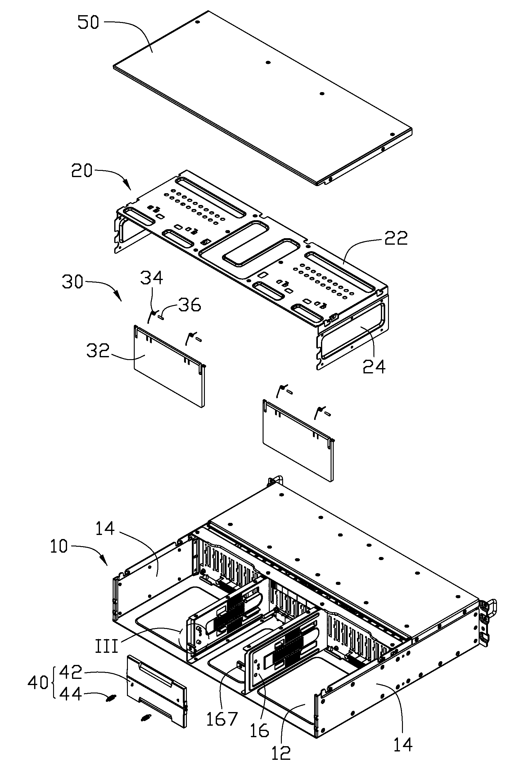 Server chassis with air flap apparatus