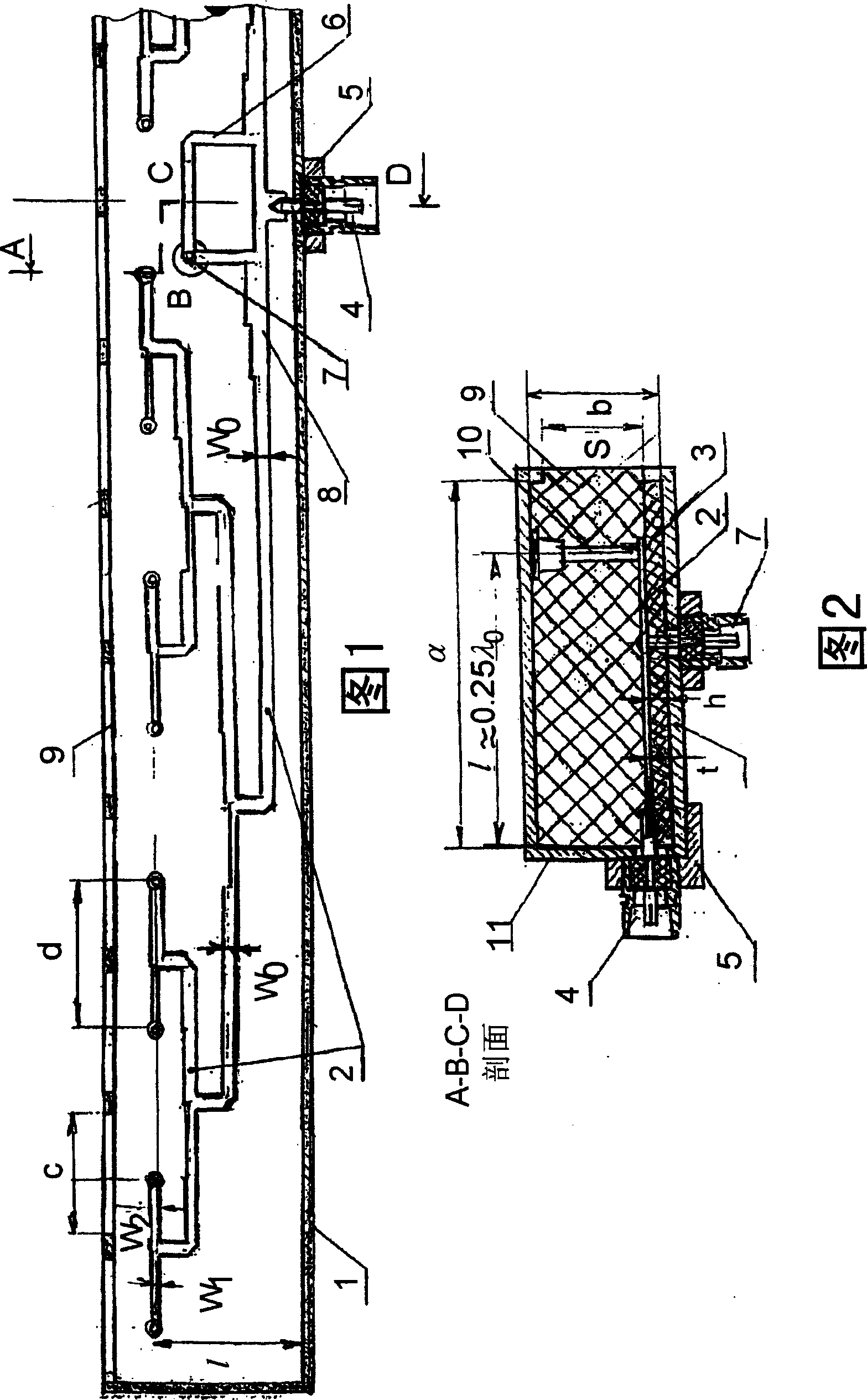 Linear high frequency antenna