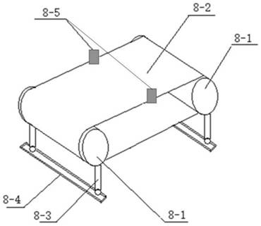 Roll type production device and method for aerogel composite material