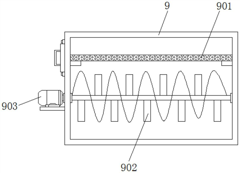 Industrial wastewater purification device