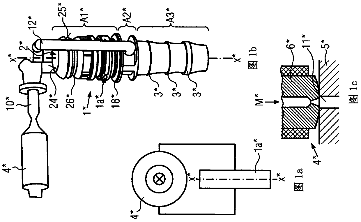 Plastic plug-in connector and method for producing it