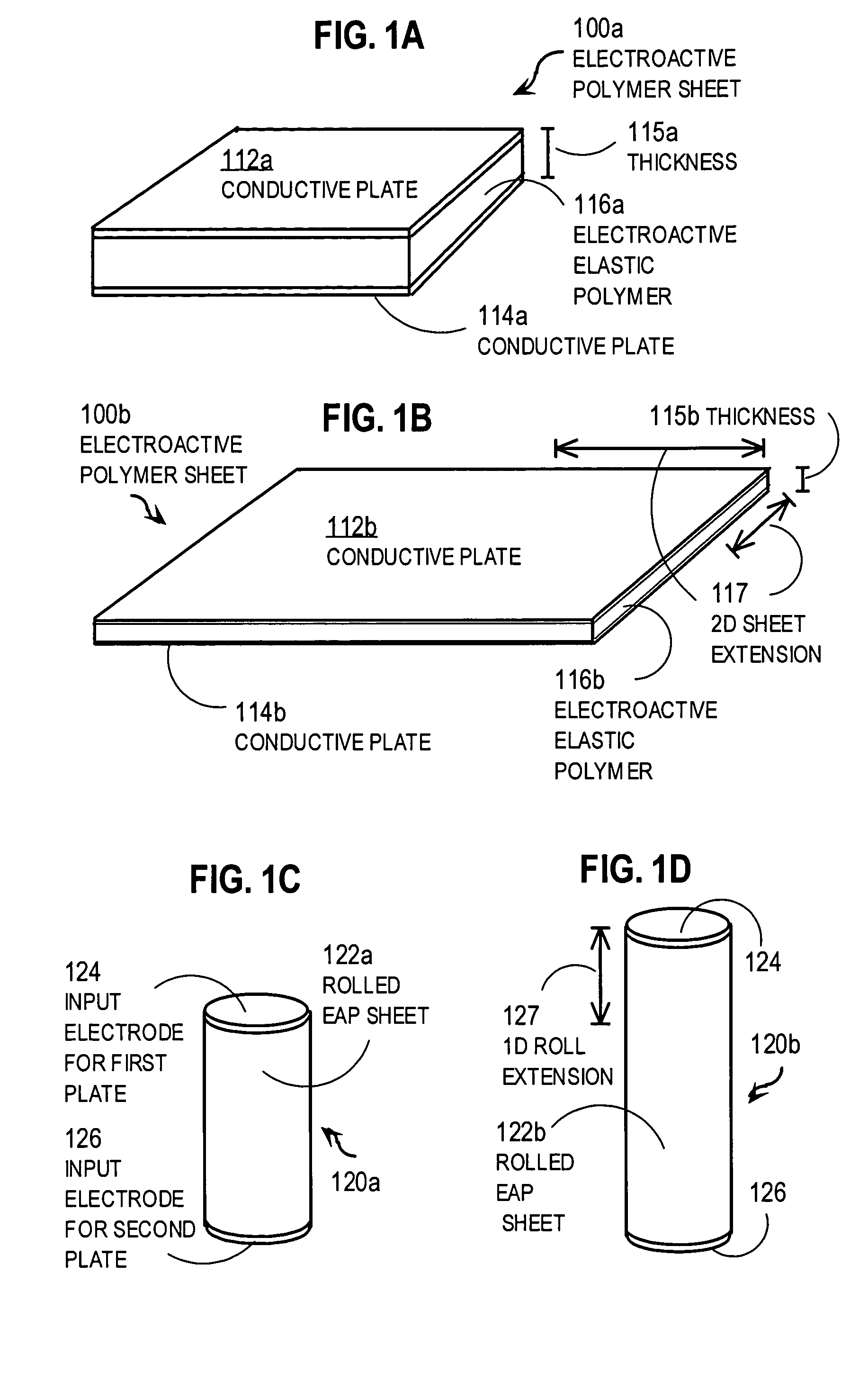 Variable ratio transmission elements for motor drive shafts