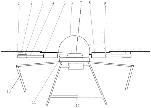 Emergency rescue aircraft and method