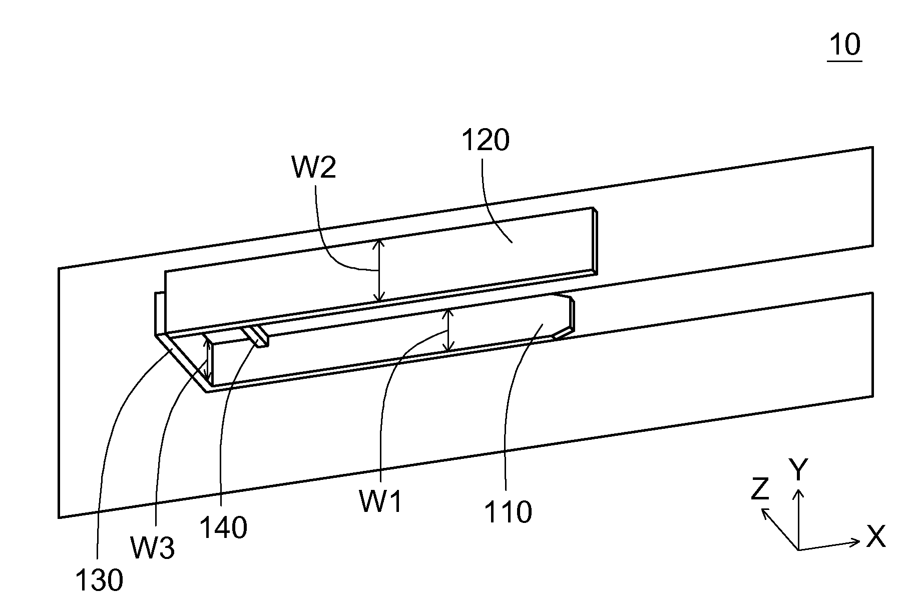 Patched inverse f antenna