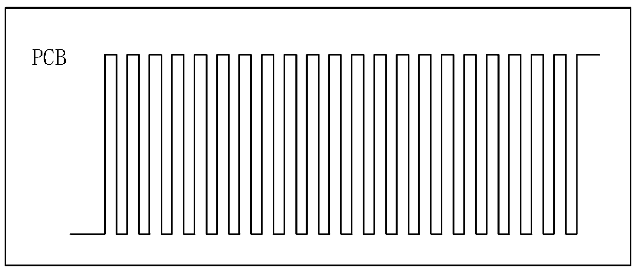 Wiring method, device and equipment for equilong arrangement of PCB transmission lines