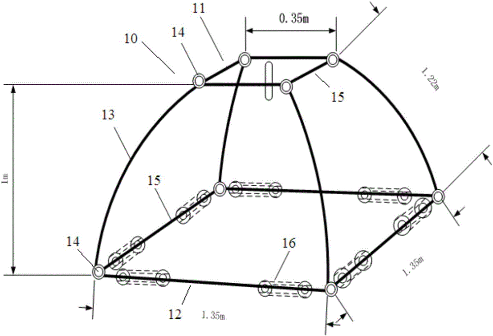 Portable detachable amphibious spectrum detection device