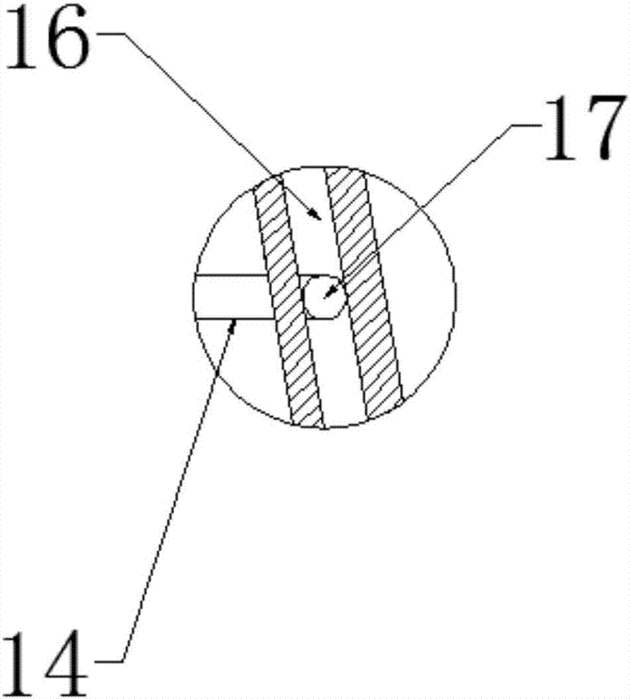 Device for recycling and treating abandoned bricks and tiles for buildings