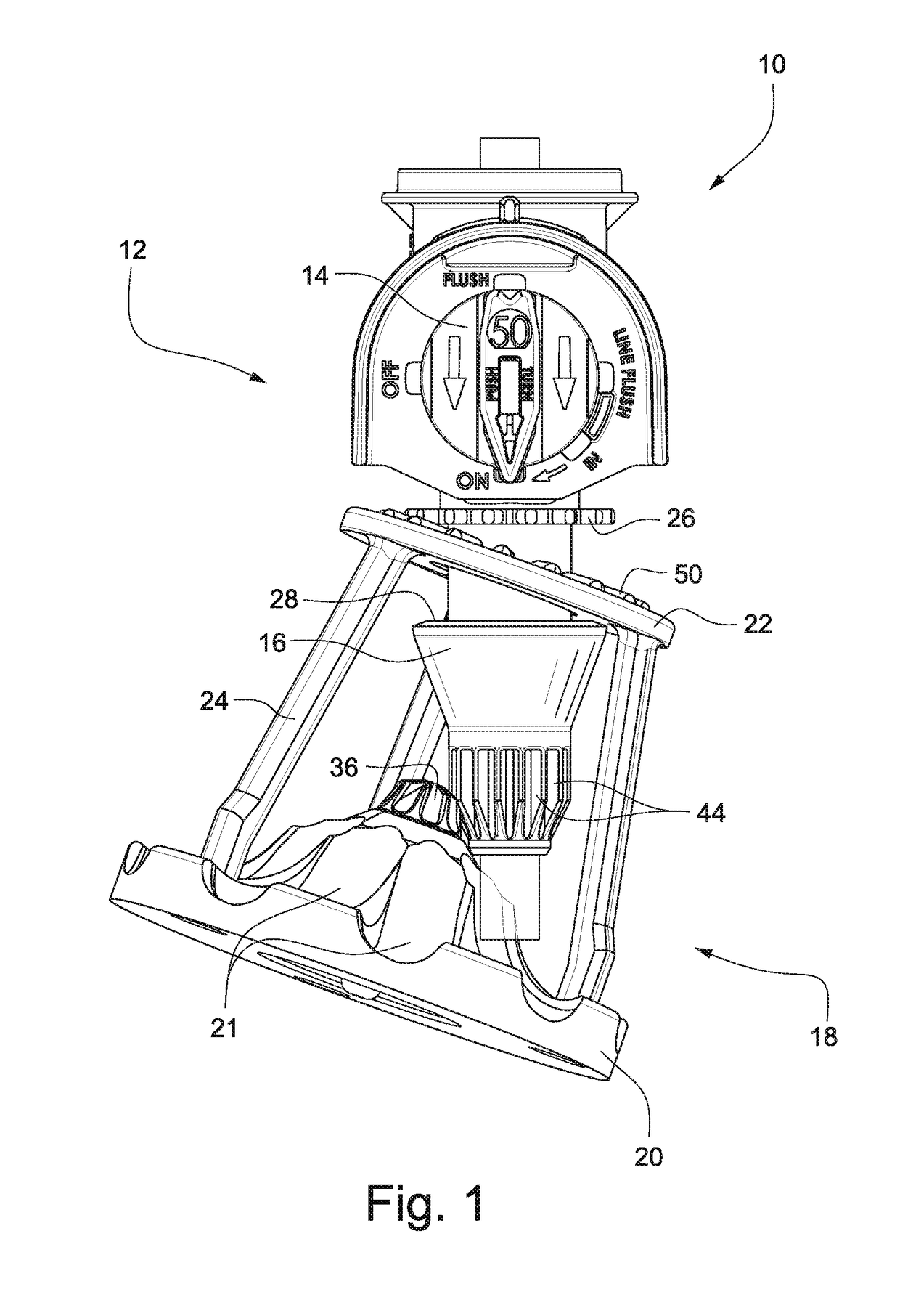 Orbital sprinkler with speed control brake