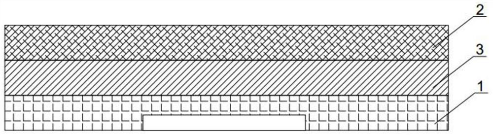 Bacteriostatic granulation-promoting ointment dressing and preparation method thereof