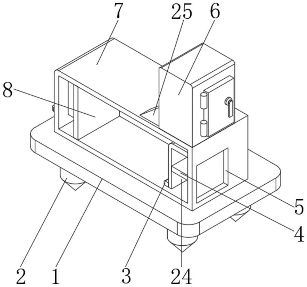 Sludge treatment device based on hydraulic engineering