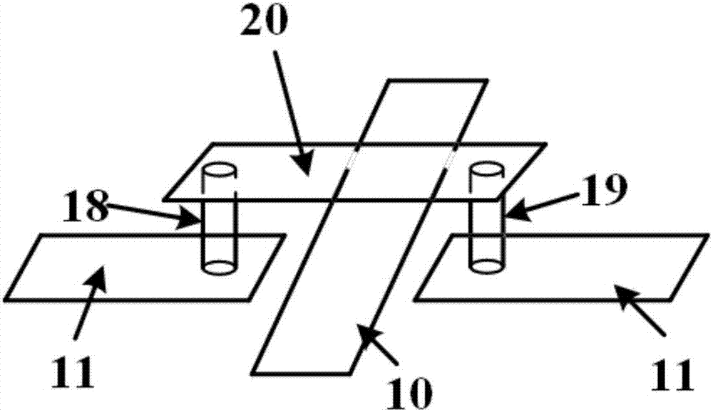 Broadband low-section dual polarization microstrip antenna adopting latticed radiation pastes