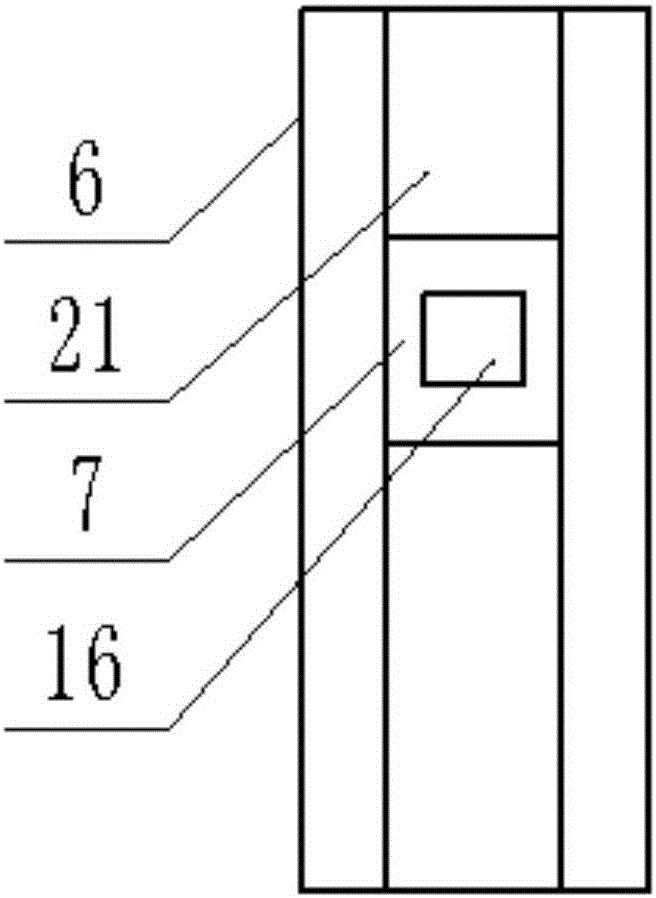 Supporting frame for underground pipeline system building