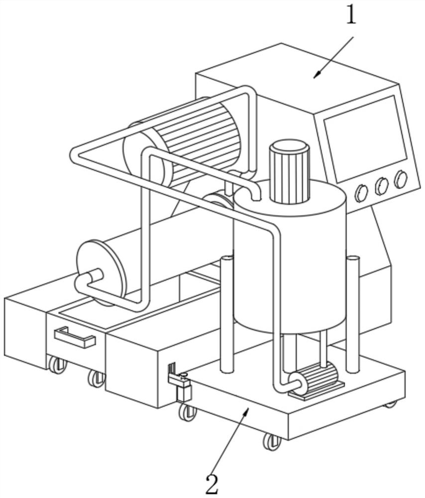 Sand mill based on gear transmission