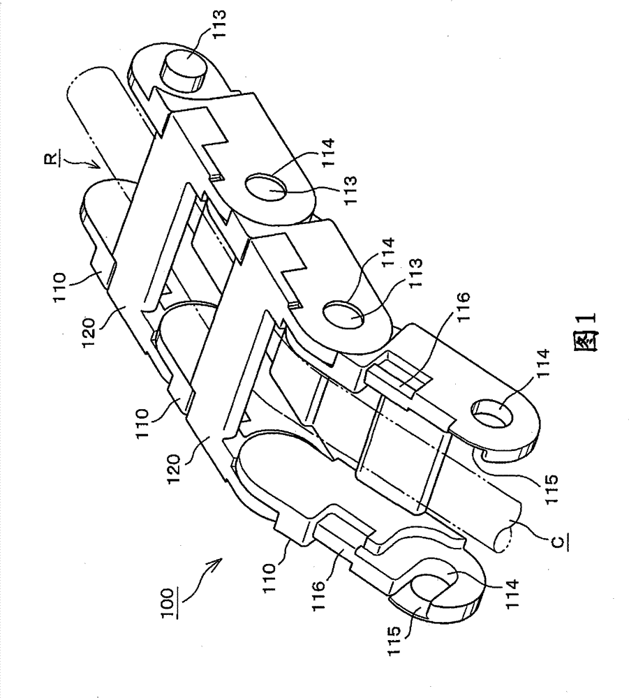 Cable protection and guide device