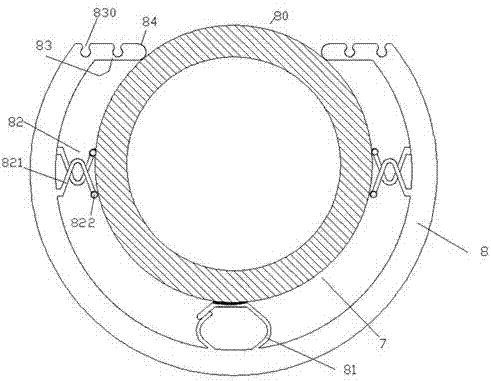 A kind of pipeline heat insulation protective cover and its installation method