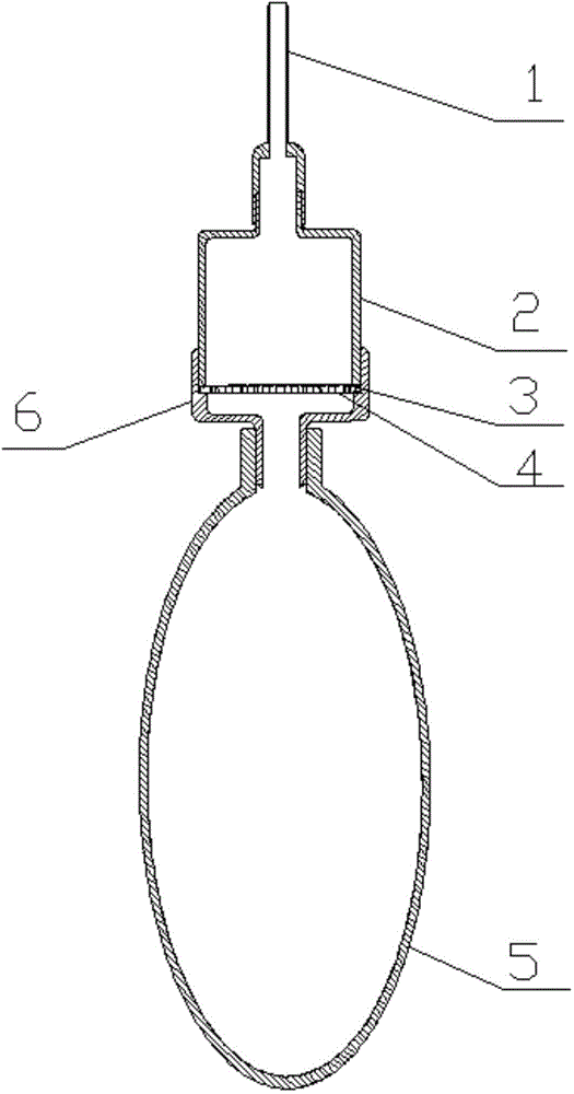 Air blowing type insect sucking device