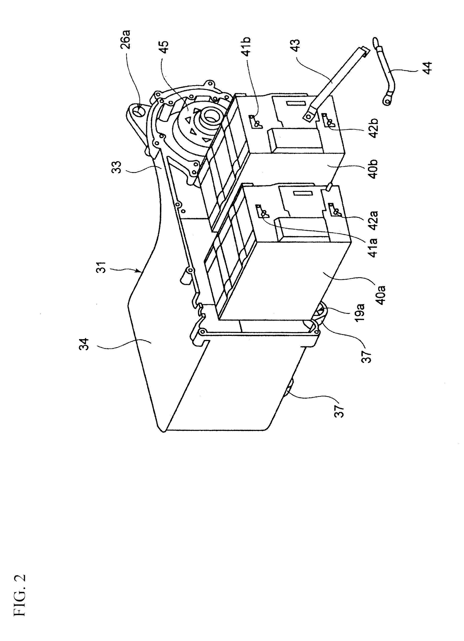 Motor driven vehicle