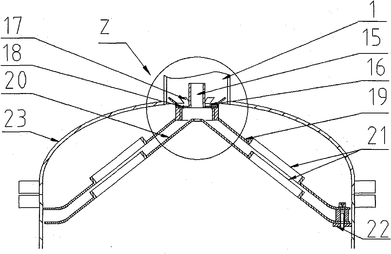 Dynamic demonomerization and defoaming method and device for carbon fiber spinning solution