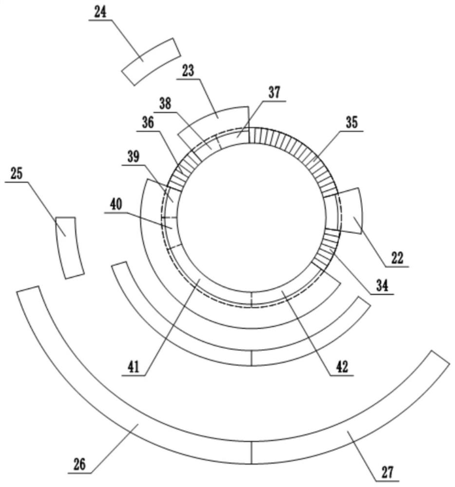 Wooden door one-time forming mold and forming method