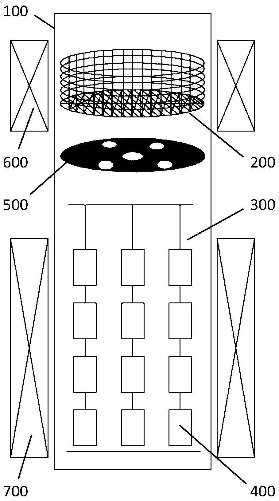 Gallium nitride crystal growth apparatus and gallium nitride crystal growth method