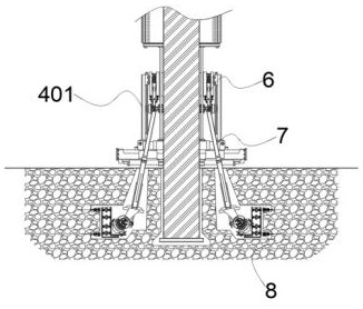 Highway bridge protection pier with high anti-collision performance