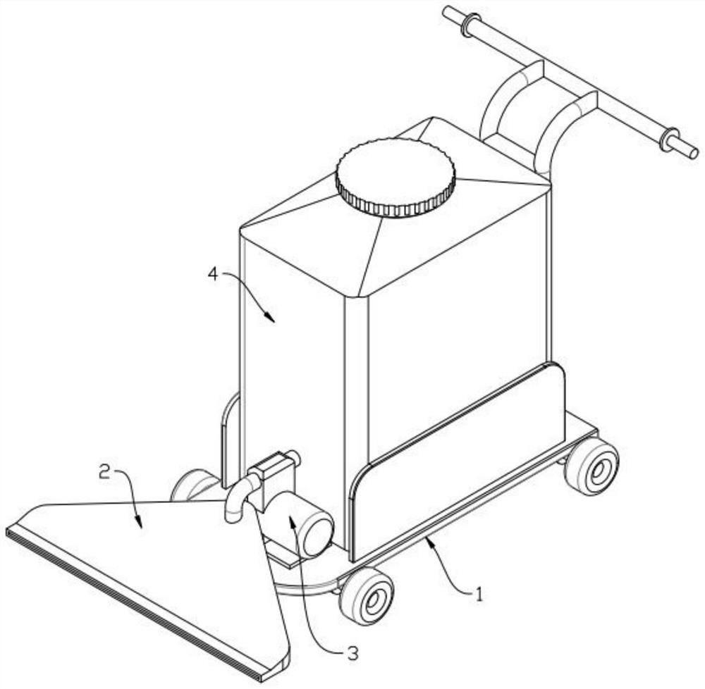 Civil construction pouring device