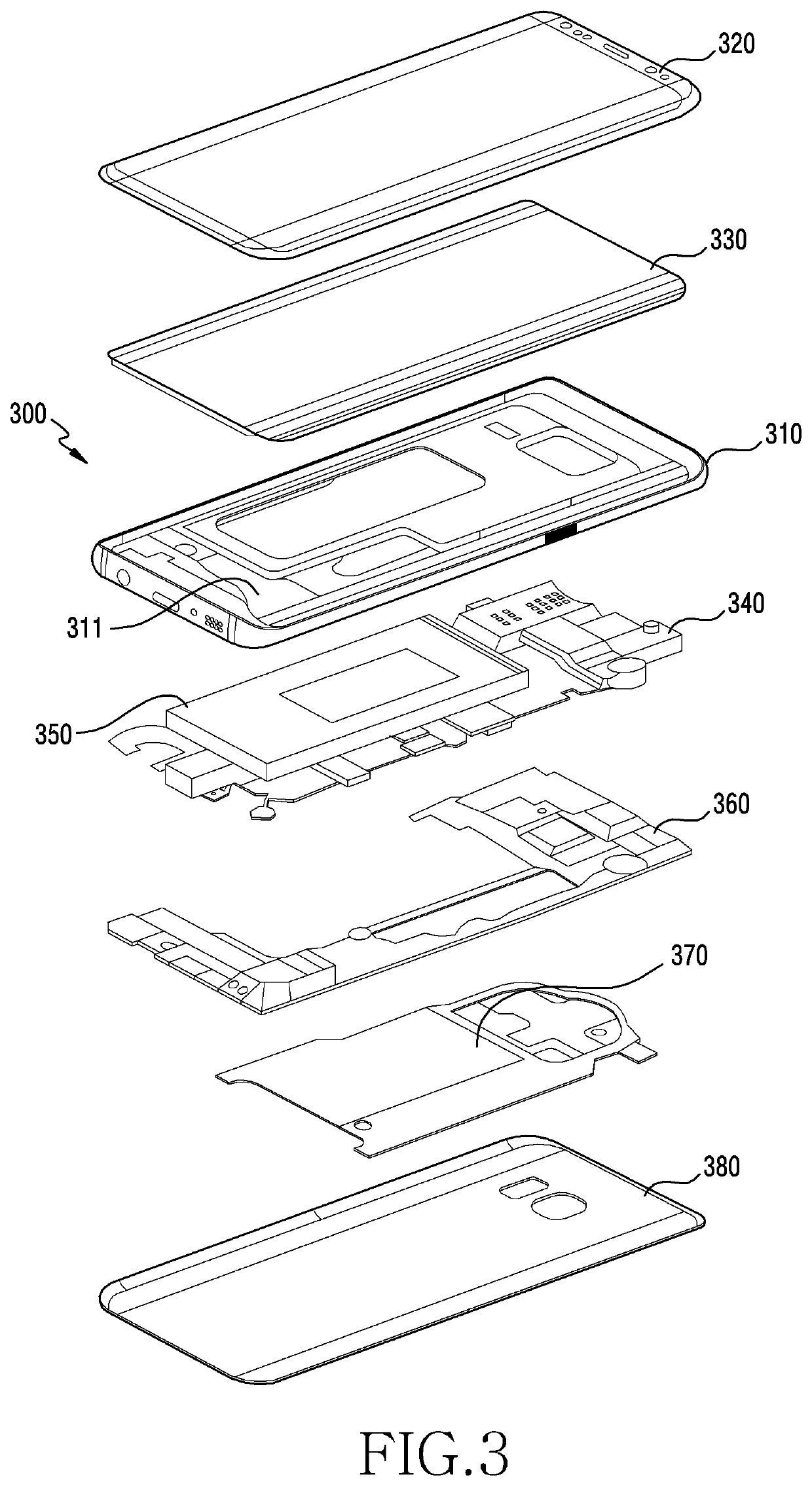 Electronic device comprising metal housing and manufacturing method therefor