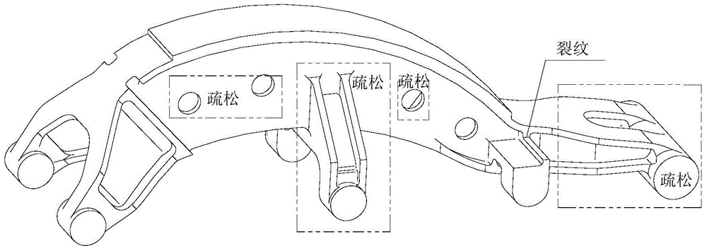 A precision casting method for the skeleton of a superalloy hollow complex thin-walled structural part