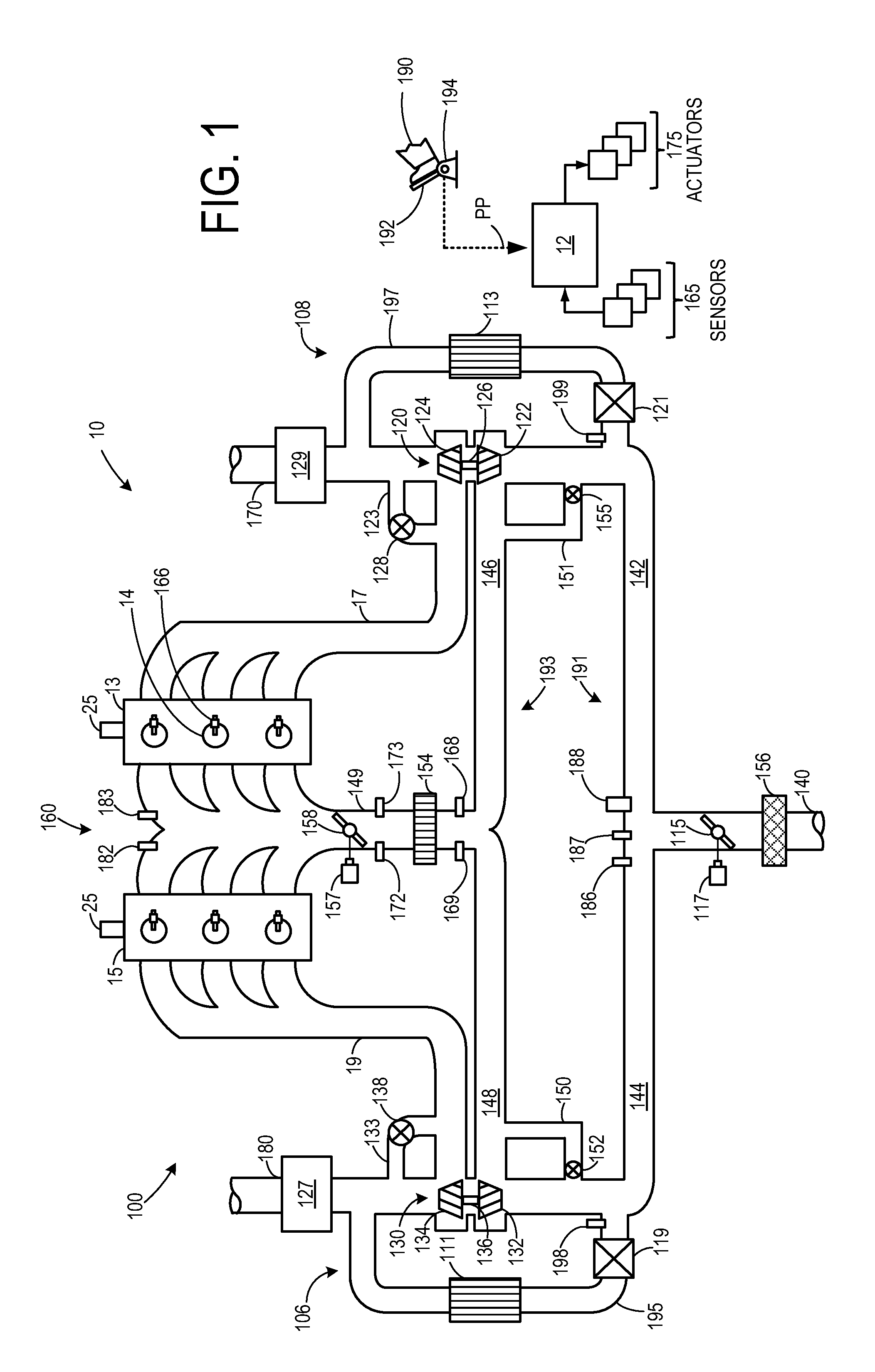 Methods and systems for low-pressure exhaust gas recirculation