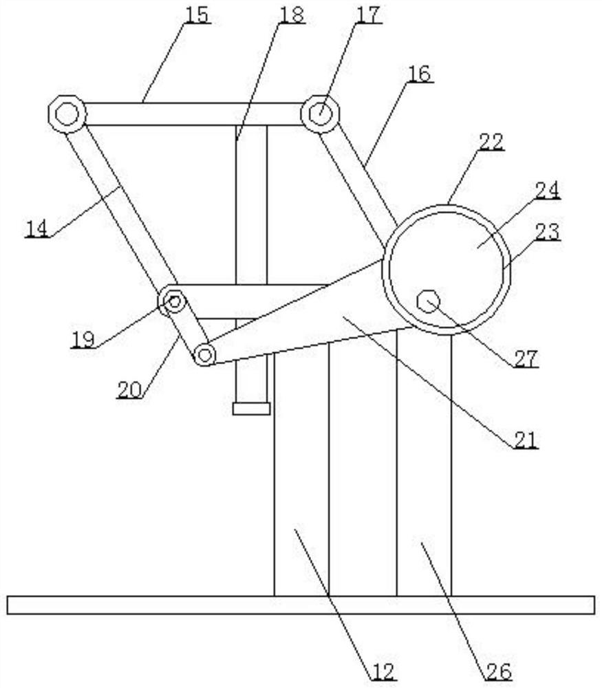 Automatic feeding device capable of reducing occupational injury rate for celadon blank mud manufacturing and rolling