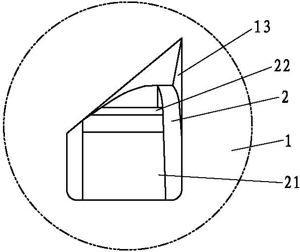 Automatic metering structure and automatic feeding device