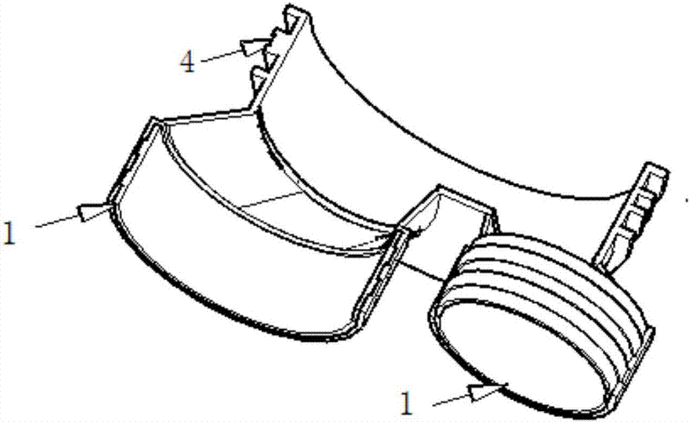 An insert-type injection-molded pipe fitting and its production process