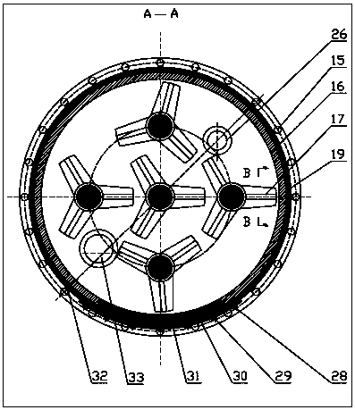 Multi-reverse granular mineral crusher